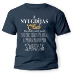 Vicces póló több színben, A nyugdíjas klub tiszteletre méltó tagja