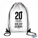 Vicces tornazsák, 18 évembe került, többféle számmal