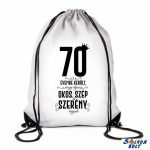 Vicces tornazsák, 18 évembe került, többféle számmal