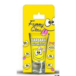 Barbara pálinkás pohár