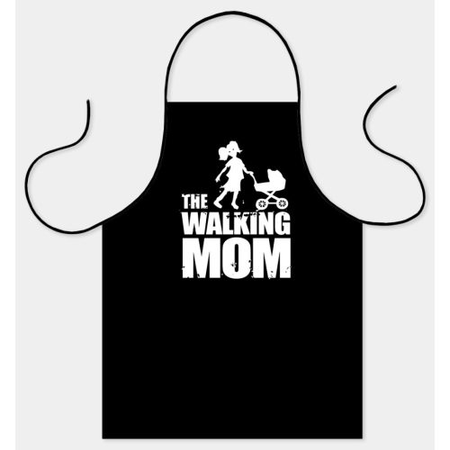 Vicces fekete kötény, The Walking Mom