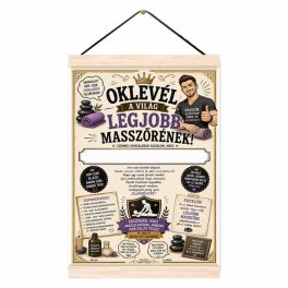 Vicces oklevél, A világ legjobb masszőrének