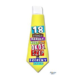   Nyakkendő, 18.....évembe került, hogy ilyen okos, szép és szerény legyek