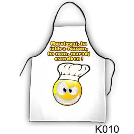 Vicces szakács kötény, Mosolyogj, ha ízlik a főztöm