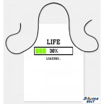 Vicces szakács kötény, Life Loading
