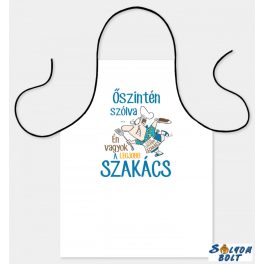   Vicces szakács kötény, Őszintén szólva én vagyok a legjobb szakács