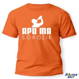 Vicces póló több színben, Apu ma sörözik