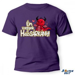 Vicces póló több színben, Én vagyok a házisárkány