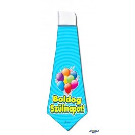 Nyakkendő, Boldog szülinapot, kék