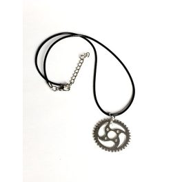Steampunk nyaklánc, nagy fogaskerékkel