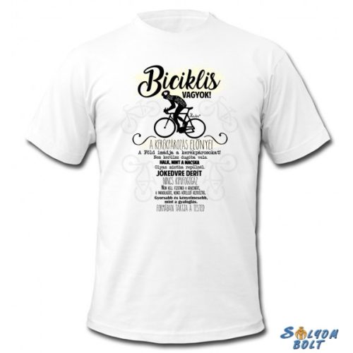 Póló, Biciklis vagyok, a kerékpározás előnyei