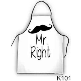 Vicces szakács kötény, Mr Right