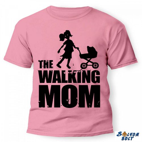 Vicces póló több színben, The Walking Mom