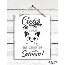 Dekor falikép, Cicás vagyok