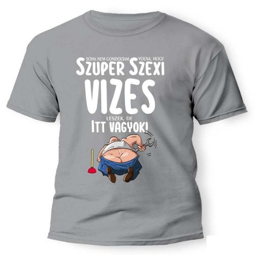 Vicces póló több színben, Szuper vizes