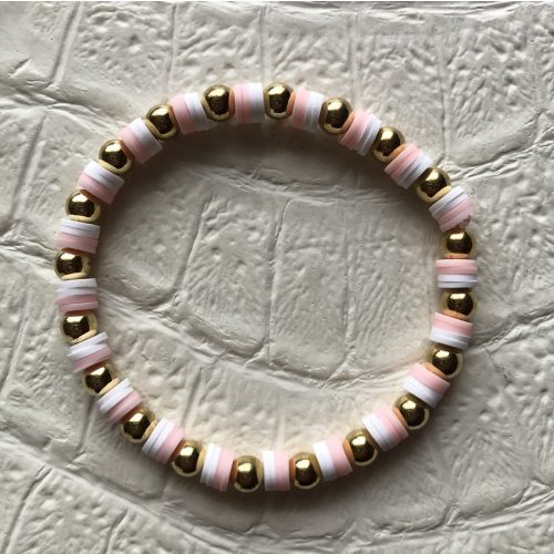 Rózsagyöngy harmónia karkötő