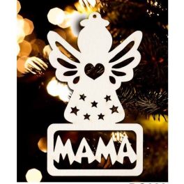 Karácsonyfa dísz, Mama, angyal