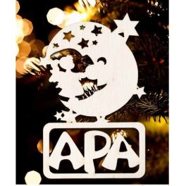Karácsonyfa dísz, Apa, hold