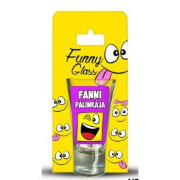 Fanni pálinkás pohár