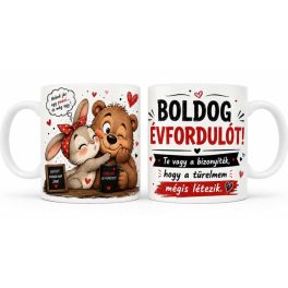 Vicces bögre, Boldog évfordulót
