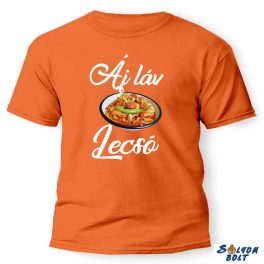 Vicces póló több színben, Áj láv lecsó