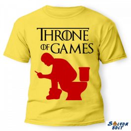 Vicces póló több színben, throne of games