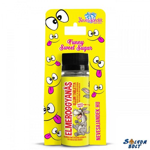 Vicces cukor, Elmeroggyanás ellen