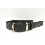 Bőr öv, egyszerű fekete