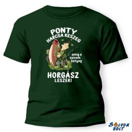 Vicces póló több színben, Ponty, harcsa, keszeg
