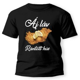 Vicces póló több színben, Áj láv rántott hús