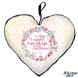   Szív alakú párna, Anyák napja, A világ legjobb anyukája az én anyukám