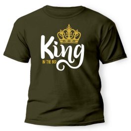 Vicces póló több színben, King