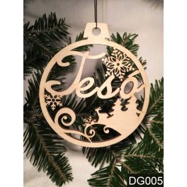 Karácsonyfa dísz, Tesó