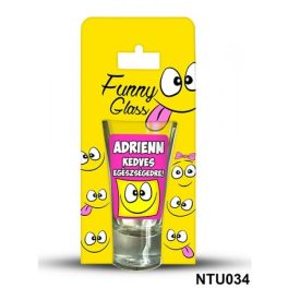Adrienn pálinkás pohár