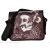 Koponya és hold, gyöngyvászon oldaltáska, válltáska