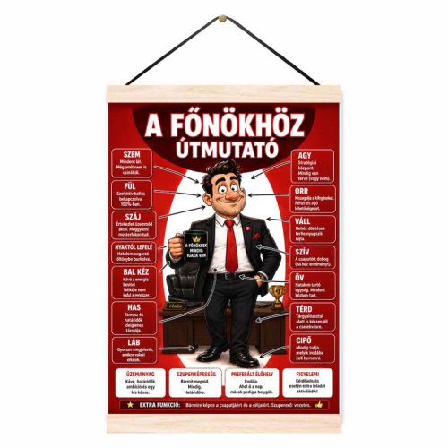 Vicces oklevél, Főnökhöz útmutató