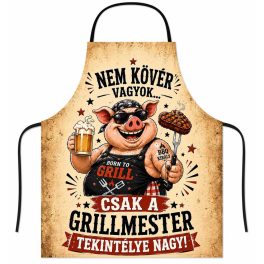 Vicces szakács kötény, Nem kövér vagyok...