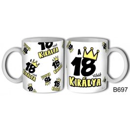   Bögre születésnapra, 18, 20, 30, 40, 50, 60, 70-esek királya
