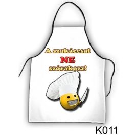 Vicces szakács kötény, A szakáccsal ne szórakozz