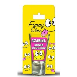 Szabina pálinkás pohár