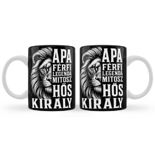 Vicces bögre, Apa férfi legenda mítosz hős király