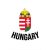 Szurkolói kéztörlő, konyharuha, Hungary, magyar címer