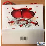 Love, piros szíves dísztasak