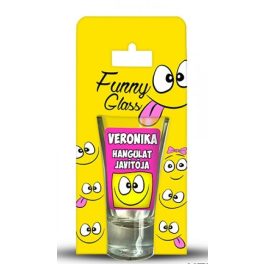 Veronika pálinkás pohár
