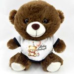 Plüss maci, Boldog szülinapot, maci lufival