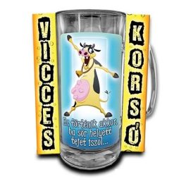   Vicces korsó, Ez történik akkor, ha sör helyett tejet iszol 