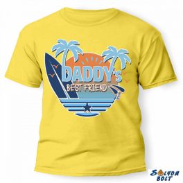 Vicces póló több színben, daddy's best friend