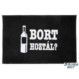 Vicces lábtörlő, Bort hoztál?