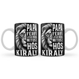 Vicces bögre, Papa férfi legenda hős mítosz király