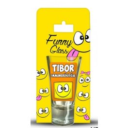 Tibor pálinkás pohár